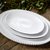 Блюдо овальное Pearl White 34см PEA331-WHI (PEA331-02202F), цвет белый, 34 см - Costa Nova