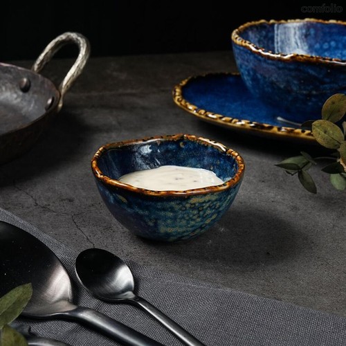 Соусник 80 мл d 7,6 см h4 см круглый Aqua Blue P.L. Proff Cuisine - P.L. Proff Cuisine