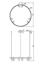 Подвесной светильник Maytoni MOD102PL-L42BK - Maytoni