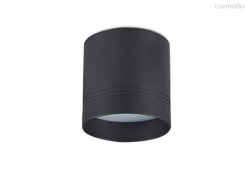LED Barell светильник накладной, 23Вт, D128х128Hмм, 2225Лм 120°, 4000К, IP20, Ra80, PF65, 220-245В, черный RAL9005, источник питания в комплекте - Donolux