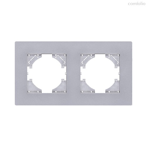 Рамка 2-постовая, серый Kollinger Aspekt AT2GY - Kollinger