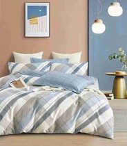 Комплект постельного белья CA-7-740 Дуэт Сатин печатный с наволочками 70х70х2шт.+ 50х70х2шт. - АльВиТек