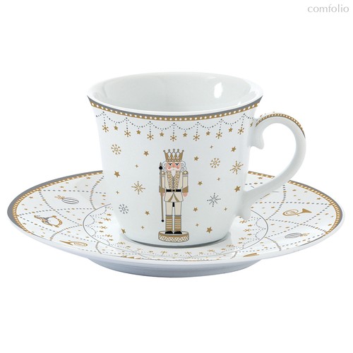 Чашка с блюдцем Royal Nutcracker, 200 мл - Easy life