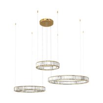 10135/3 Gold Подвесной светильник LOFT IT Crystal ring - Loft It