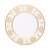 Тарелка обеденная Narumi Золотая тиара 27 см, фарфор костяной - Narumi