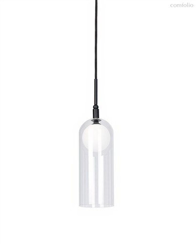 Прозрачный светодиодный подвес Риан, цвет белый - Louvre Home