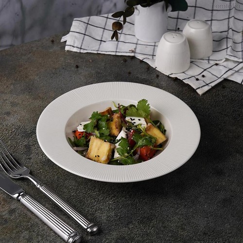 Тарелка глубокая 320 мл d 22,5 см h4 см Neo Silk 6шт. - Noble