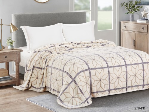 Плед 150/270-pb Микрофибра Бамбук 150х200 - АльВиТек