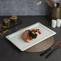 Блюдо прямоугольное 31,8x20 см h2,1 см Fine Plus 6шт. - Noble