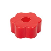 Подсвечник Daisy, ?8 см, красный - DOIY