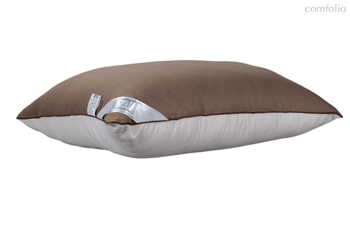 Подушка ПЖЛ-070-Мокко-Бежевый "FLUFFY DREAM" CLASSIC 68х68 - АльВиТек