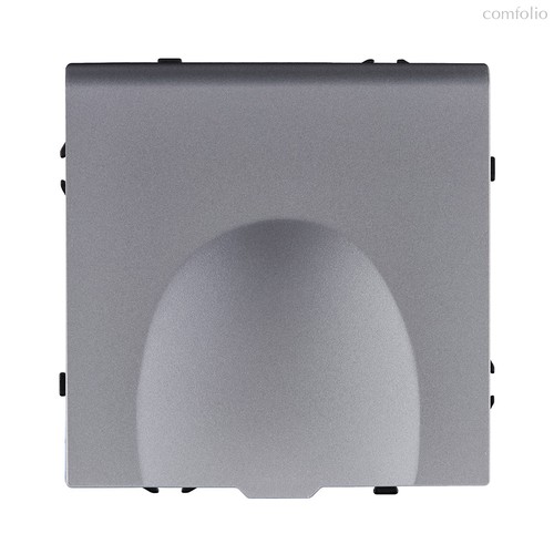 Розетка штепсельная SCHUKO 16A/250 В с крышкой, серый Kollinger Eclipse EC-015GY - Kollinger