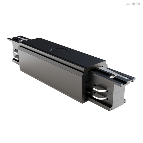 Коннектор прямой Trinity черный - Maytoni