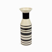 Ваза Ladder высота 49, цвет белый/черный - Cosmo