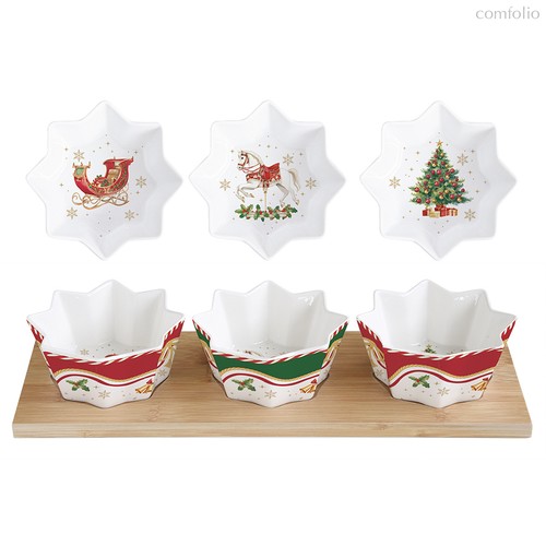 Набор для закусок Christmas Tale, 4 предм. - Easy life