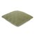 Подушка из хлопка рельефной вязки травянисто-зеленого цвета из коллекции Essential, 45х45 см - Tkano