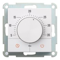 Поворотный термостат, белый 32234 WT, белый - Rikett