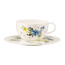 Чашка чайная с блюдцем Rosenthal Альпийские цветы 250мл, фарфор - Rosenthal