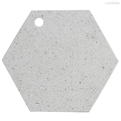 Доска сервировочная из камня Elements Hexagonal 30 см - Typhoon