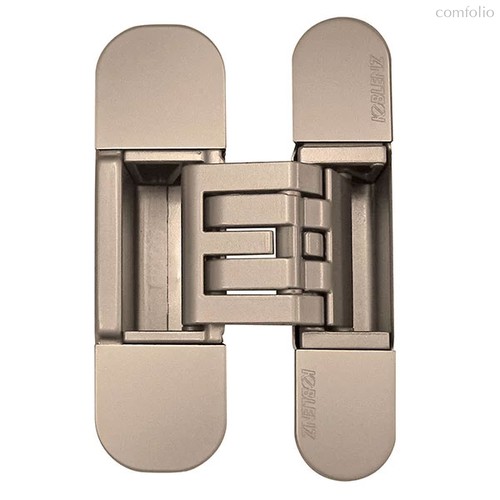 KUBICA HYBRID K6360 45 NS петля скрытая универсальная асимметричная, цвет МАТОВЫЙ НИКЕЛЬ (60 kg) - Koblenz