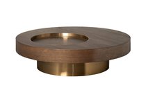 Стол журнальный d110x30см - Garda Decor