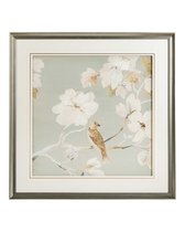 Постер в раме Birds and flowers - I - Louvre Home