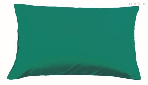NC-35 Наволочки сатин, цвет зеленый, 50x70 - Valtery