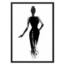 Вечернее платье Акварель, 40x60 см - Dom Korleone