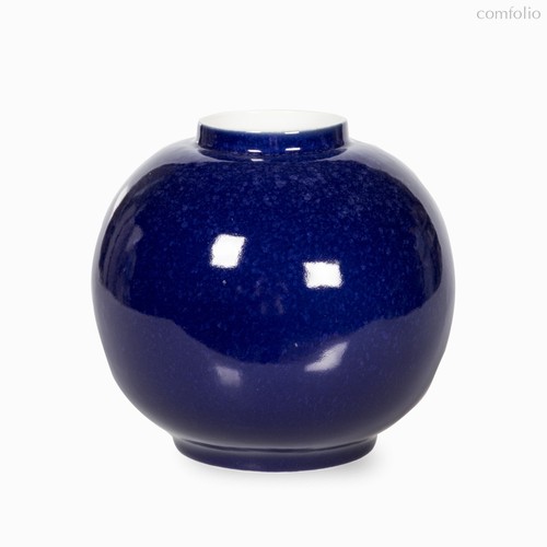 Ваза Pomponia I высота 24, цвет синий - Cosmo