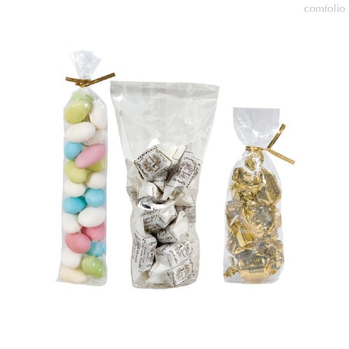 Пакет для кондитерских изделий прозрачный 24*5,5 см, целлофан, 100 шт/уп - Garcia De Pou