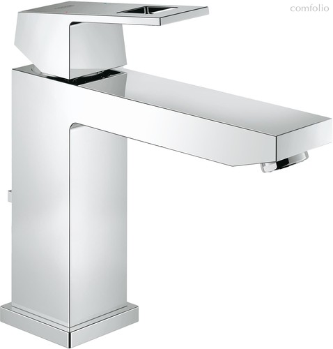 23445000 Eurocube Смеситель для раковины с донным клапаном, хром - Grohe