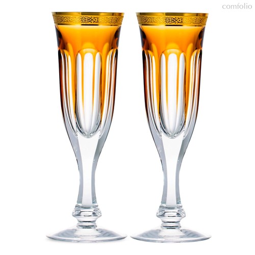 Набор фужеров для шампанского Moser Леди Гамильтон 140 мл, 2 шт, аврора, п/к - Moser