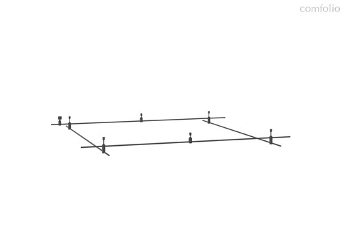 Magnet Modular System «CODE 1.2», L2000хL2000хH135 мм, DC24V, основание для модульных светильников, черный, блок питания в комплект не входит - Donolux