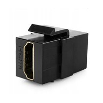 Вставка Keystone с разъемом HDMI F-F 147402 BK, черный - Rikett