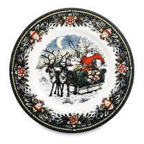 Тарелка закусочная Royal Stafford Сани Деда Мороза 21 см, фаянс - Royal Stafford