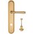 Дверная ручка на планке Fratelli Cattini FARFALLA WC-2 PL288-BS матовая латунь - Fratelli Cattini