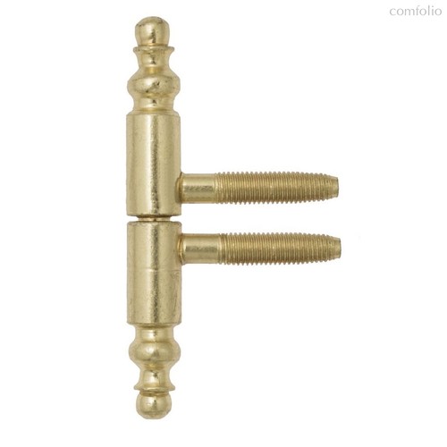 1551LAI.01 Петля ввертная Ø14 с декоративной пешкой полированная латунь (38 kg) - La Florida