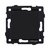 Розетка штепсельная SCHUKO 16A/250 В с крышкой, черный матовый Kollinger REA-006BM для Aspekt, Eleganz, Reflex - Kollinger
