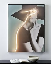 Интерьерное панно Neon - I - Louvre Home