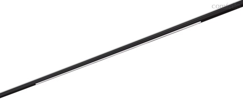 LED, Line, 10Вт, L600xWx4, 6xH12 мм, 710Лм, DC 24В, Ra>80, 100°, 3000К, IP20, черный, св-к для Slim Line Mini - Donolux
