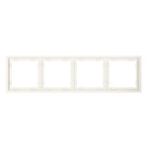 Рамка пластиковая VOLTUM S70 на 4 пост, хлопок - Voltum