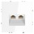 Розетка компьютерная встраиваемая VOLTUM S70 двойная RJ45+RJ45 кат.6, (белый глянцевый) - Voltum
