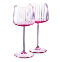 Набор бокалов для красного вина Anna Von Lipa Пульсация 280 мл, 2 шт, стекло хрустальное, лиловый - Anna Von Lipa