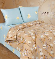 Комплект постельного белья ПА-4-683 Семья Поплин с наволочками 70х70х2 шт. - АльВиТек