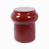 Кофейный столик Perry диаметр 39,5, цвет красный - Cosmo