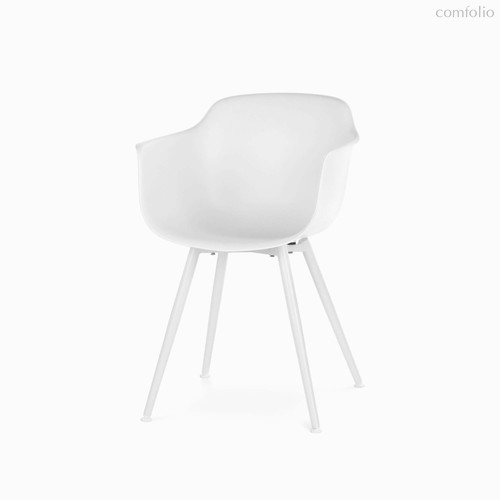 Обеденный стул Anat 2.0 c подлокотниками, цвет белый - Cosmo