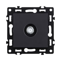 Розетка TV, черный Kollinger Asthetik AS-020BK - Kollinger