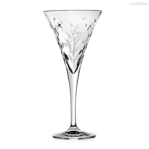 Бокал-флюте для шампанского 210 мл хр. стекло Style Laurus RCR Cristalleria 6 шт. - RCR Cristalleria Italiana