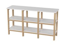 Стеллаж Classic низкий (белый) - Ellipse