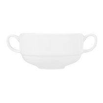 Бульонница Decor de table Плиссе 250 мл, фарфор костяной - Decor De Table